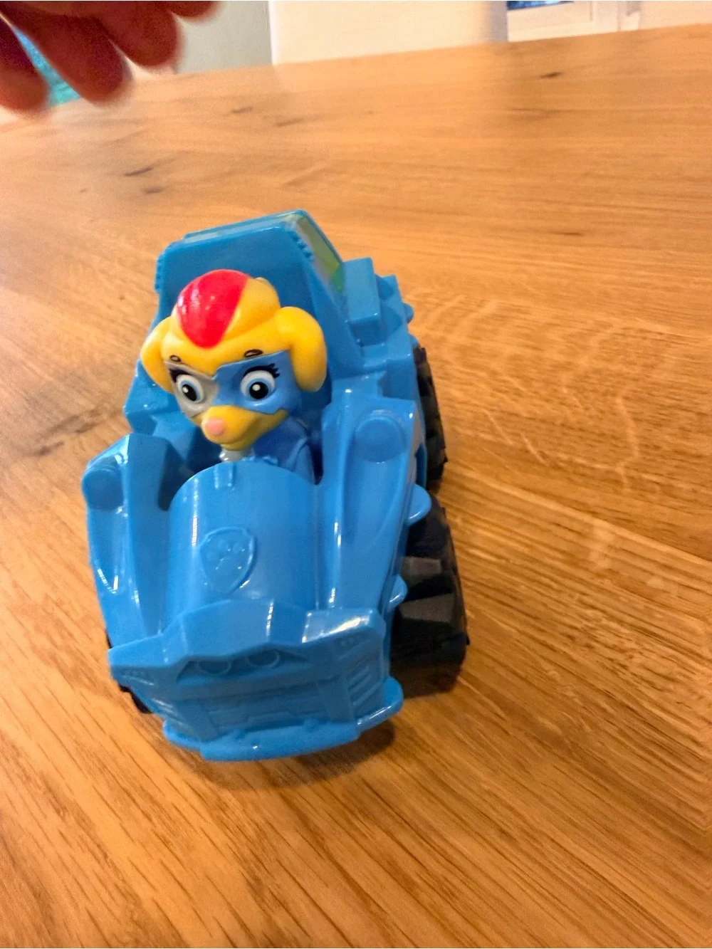 Paw Patrol Tuck - Mighty Twin with his Blue push-along racer